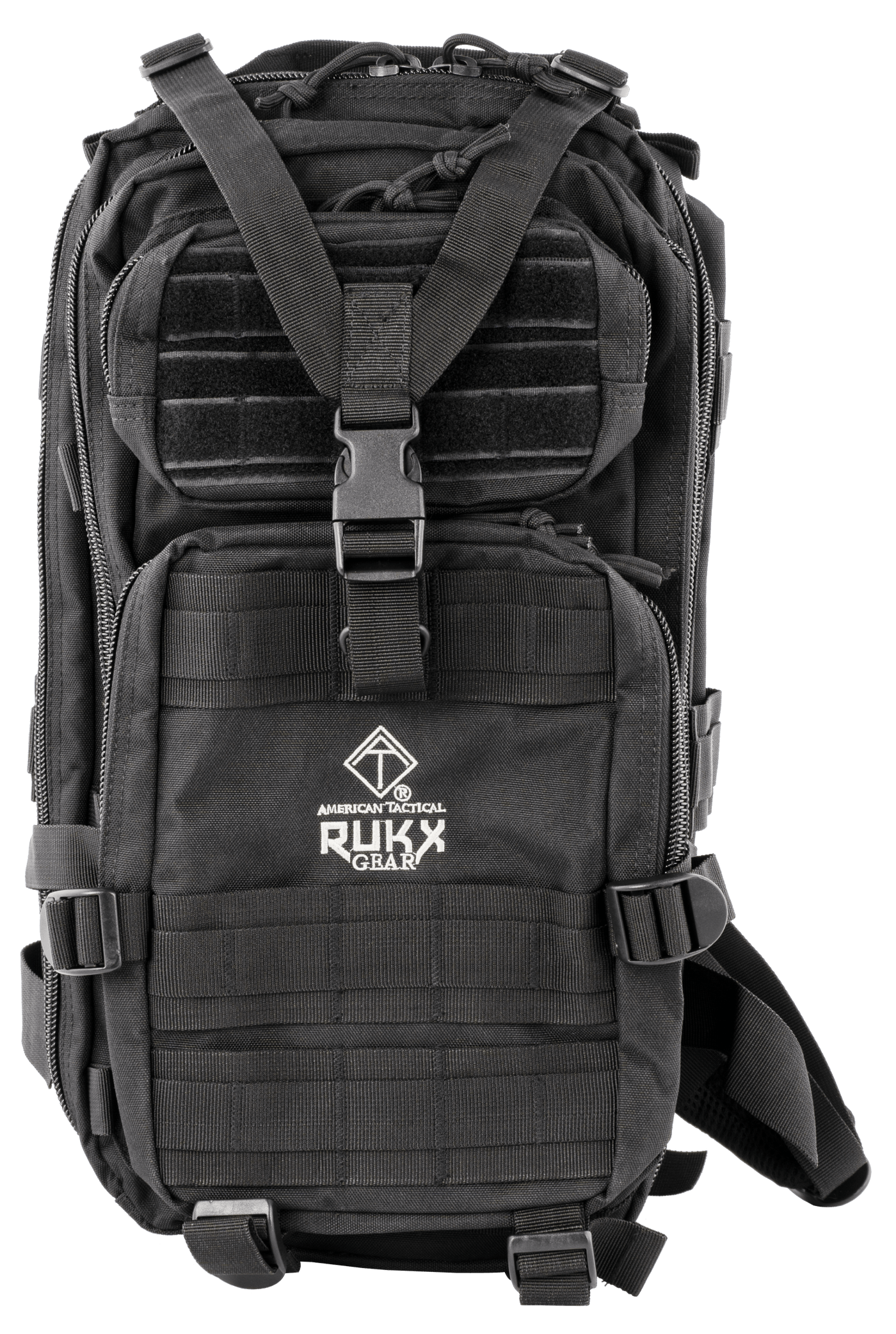 RUKX GEAR Rukx Gear Tactical, Rukx Atict1db   Tact 1 Day Backpack Blk Shooting