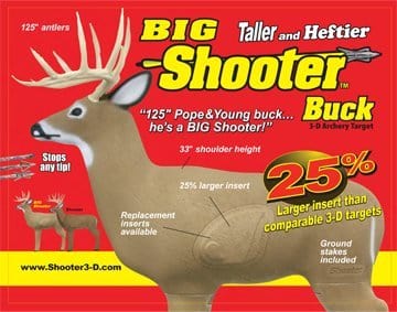 Shooter Shooter Big Buck Replacement Core Insert 72200 Shooting