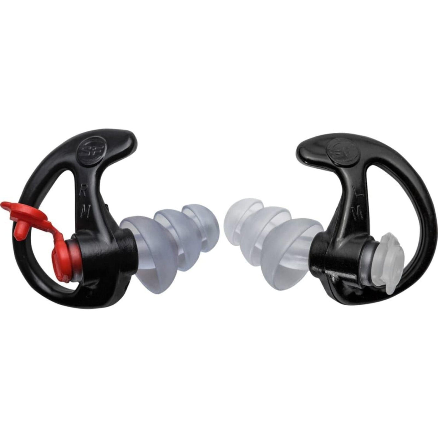 SureFire SureFire Triple Flanged Filtered Earplugs 25 Pair Black Shooting