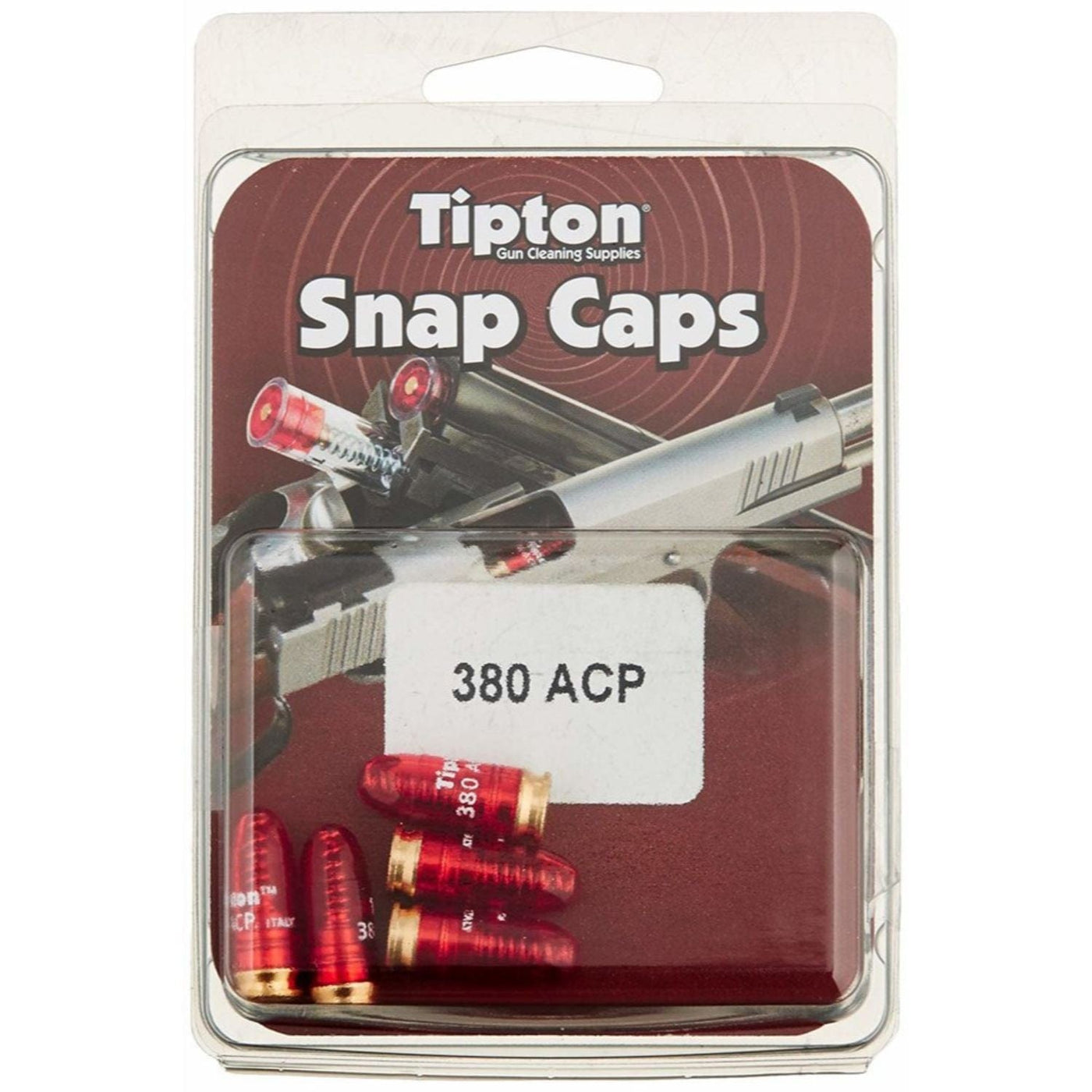 Tipton Tipton Snap Cap Pistol 380 ACP 5 Pack Shooting