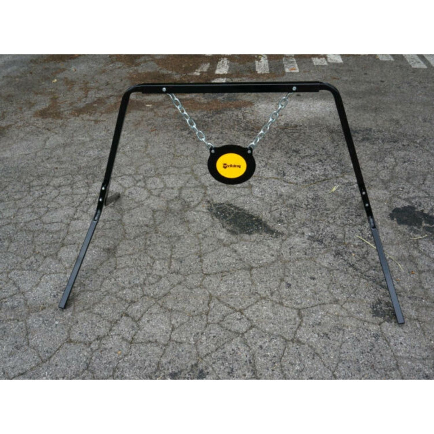 Viking Solutions Viking Solutions in Gong Target w Steel Stand 8 inch Shooting