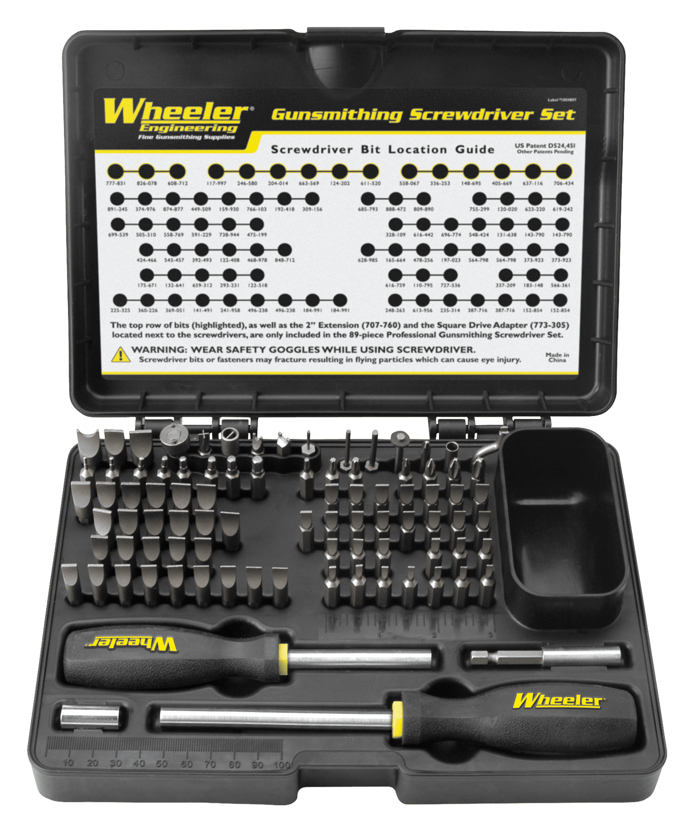 Wheeler Wheeler Gunsmith Kit 89 Piece Shooting