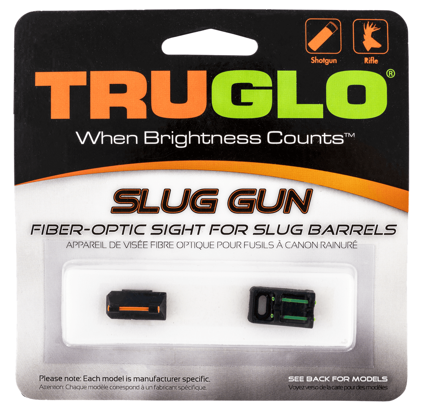 Truglo Truglo Sight Set For Mossberg - Slug Barrels Red/green Sights Gun/bow