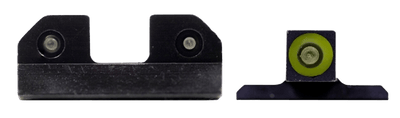 XS Sight Systems Xs R3d S&w M&p/m&p 2.0 Shield - 3-dot Green Tritium Set Sights Gun/bow