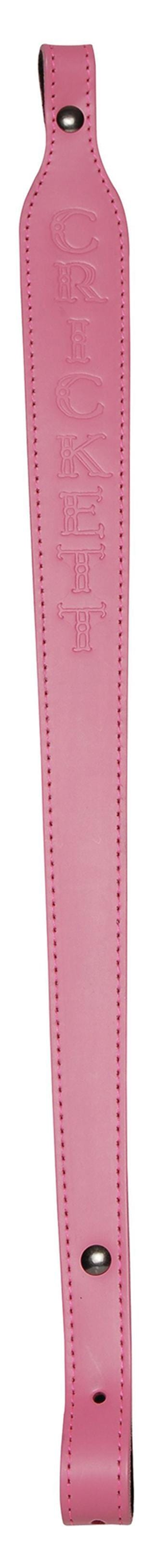 Crickett Crickett Sling Pink Leather - W/crickett Logo Slings