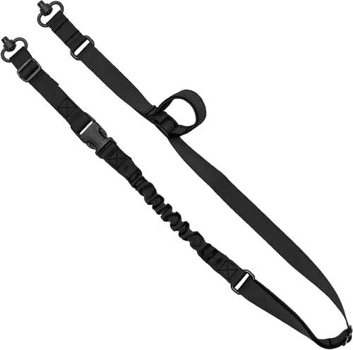 Grovtec Grovtec Qs 2 Point Sentry - Sling W/ Push Button Swivel Bl Black Slings