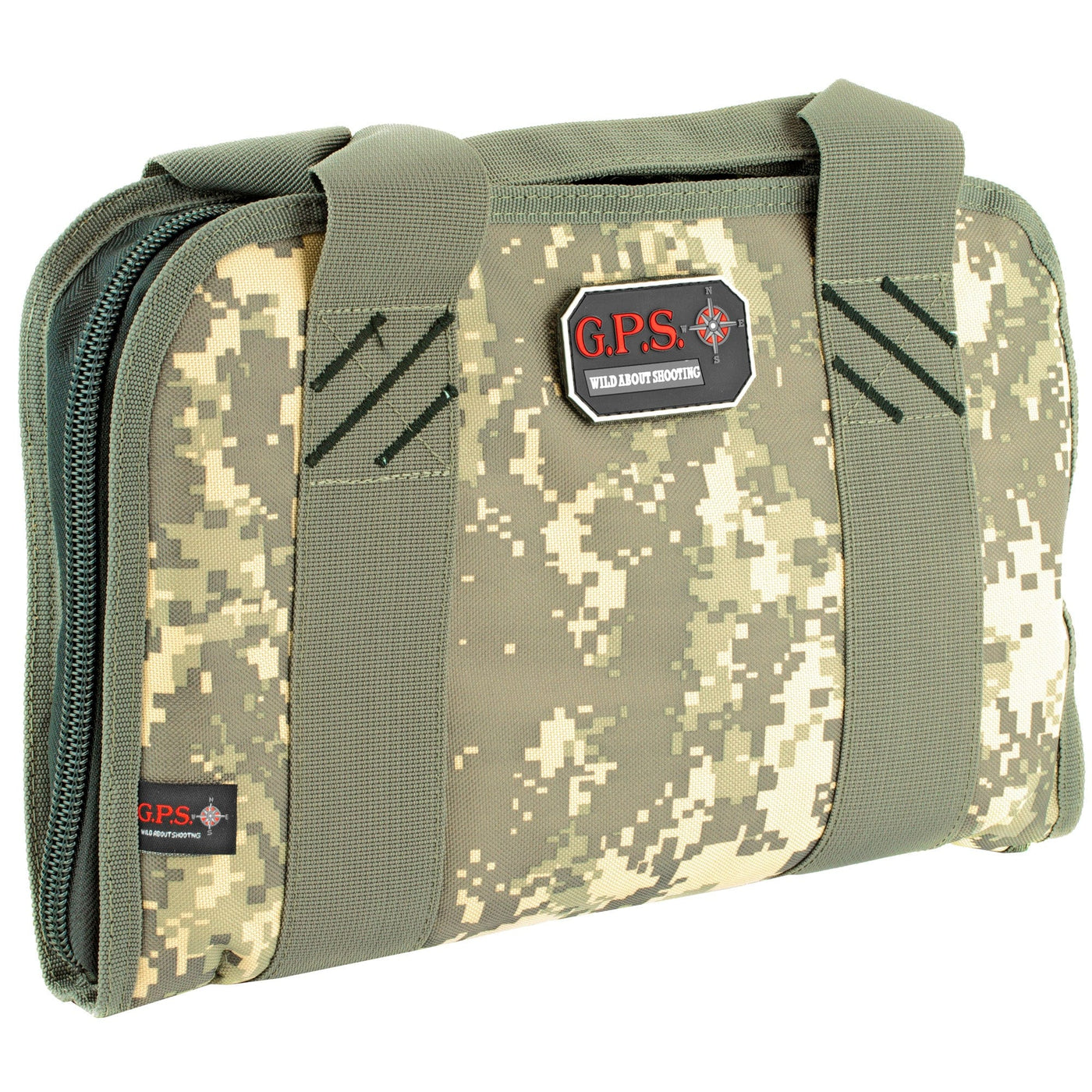 GPS Gps Double Pistol Case Digital Camo Soft Gun Cases
