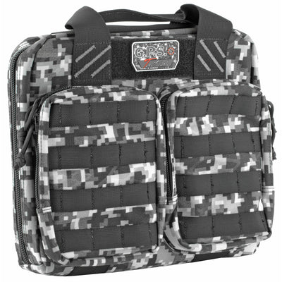 GPS Gps Tac Double Range Bag Gray Dgtl Soft Gun Cases