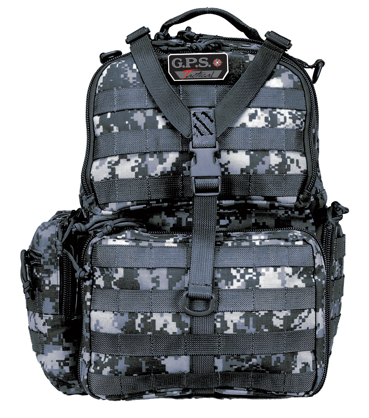 GPS Gps Tac Range Backpack Gray Dgtl Soft Gun Cases