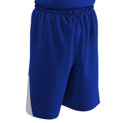 Champro Champro Adult DRI GEAR Pro Plus Basketball Short Royal White / Extra Large Sports