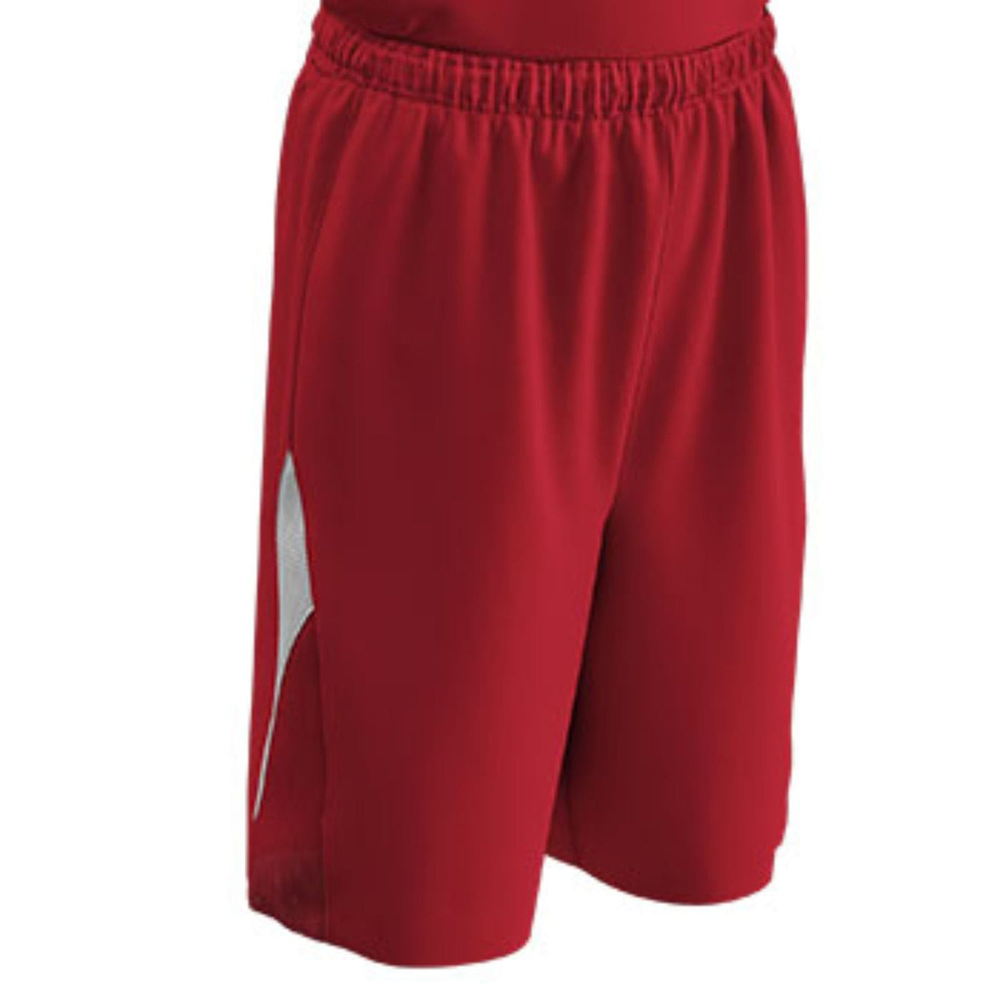 Champro Champro Adult Pivot Basketball Short Extra Large / Scarlet White Sports