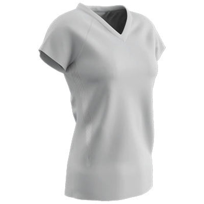 Champro Champro SPIKE Ladies Volleyball Jersey White White Large / White White Sports