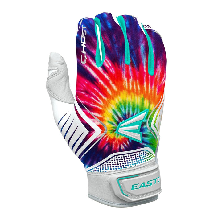 Easton Easton Ghost Fastpitch Batting Gloves Tie Dye Extra Large Sports
