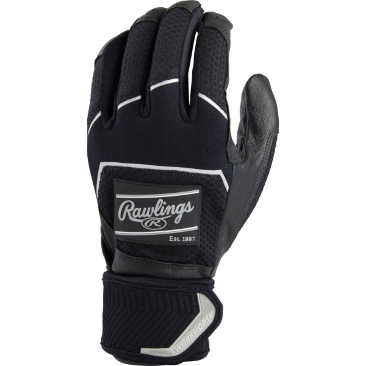 Rawlings Rawlings Workhorse Batting Glove Compression 2XL / Black Sports