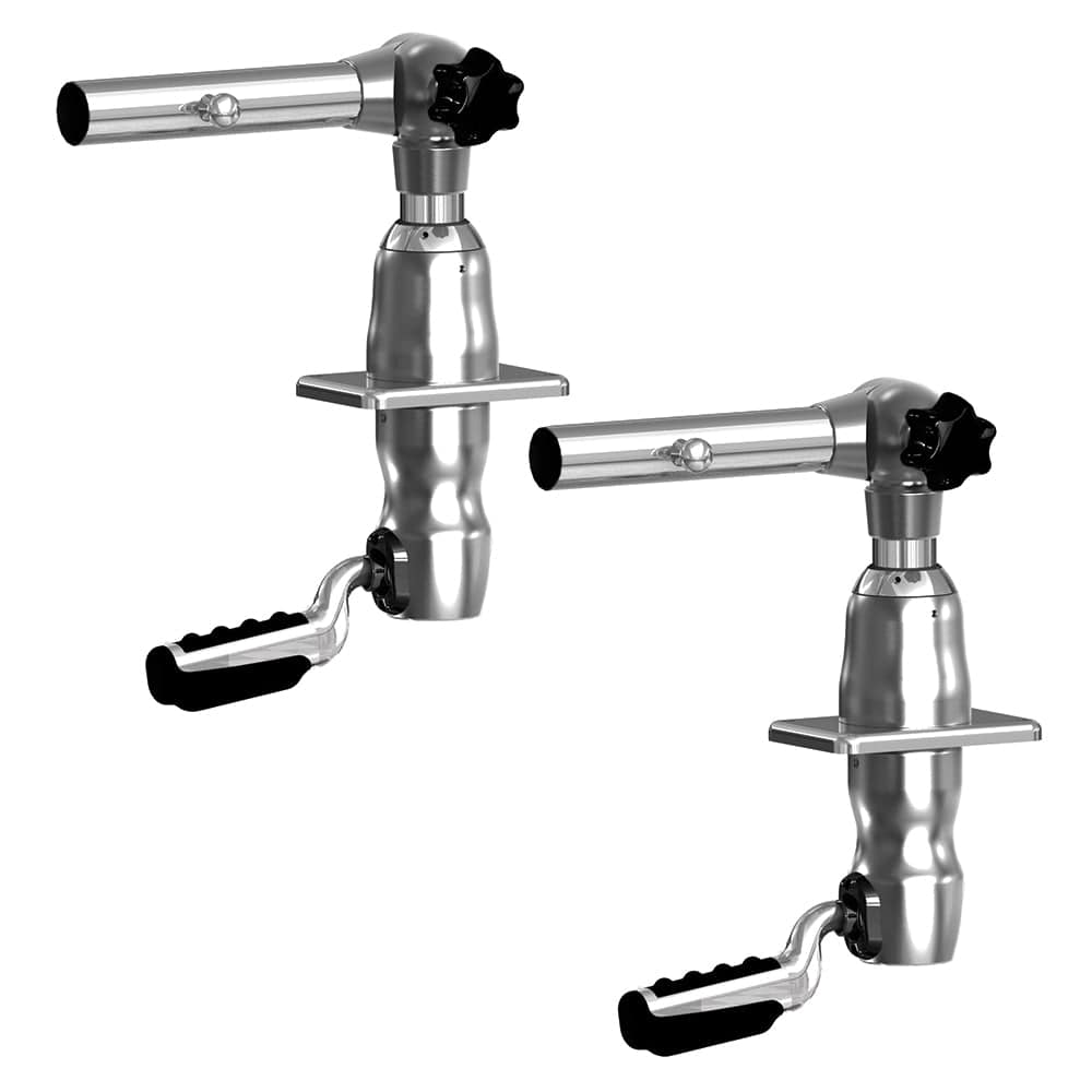 TACO Marine TACO Grand Slam 280 Outrigger Mounts w/Offset Handle Hunting & Fishing