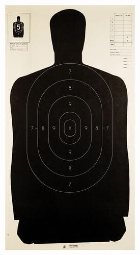 Champion Champion Tgt Paper 24"x45" - B27 Police Target 100pk Targets And Traps