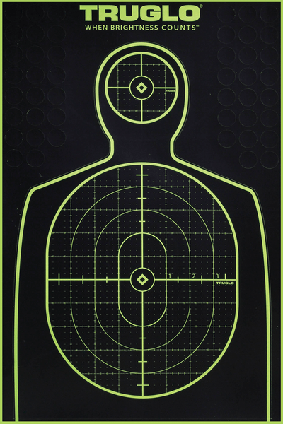 Truglo Truglo Tru-see Reactive Target - Handgunner 12" X 18" 6-pack Targets And Traps