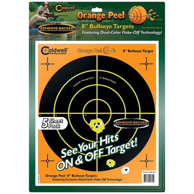Caldwell Caldwell Ornge Peel Bulls-eye 8"(5) Targets