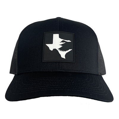Texas Fowlers Texas Fowlers Logo Trucker Hat Black