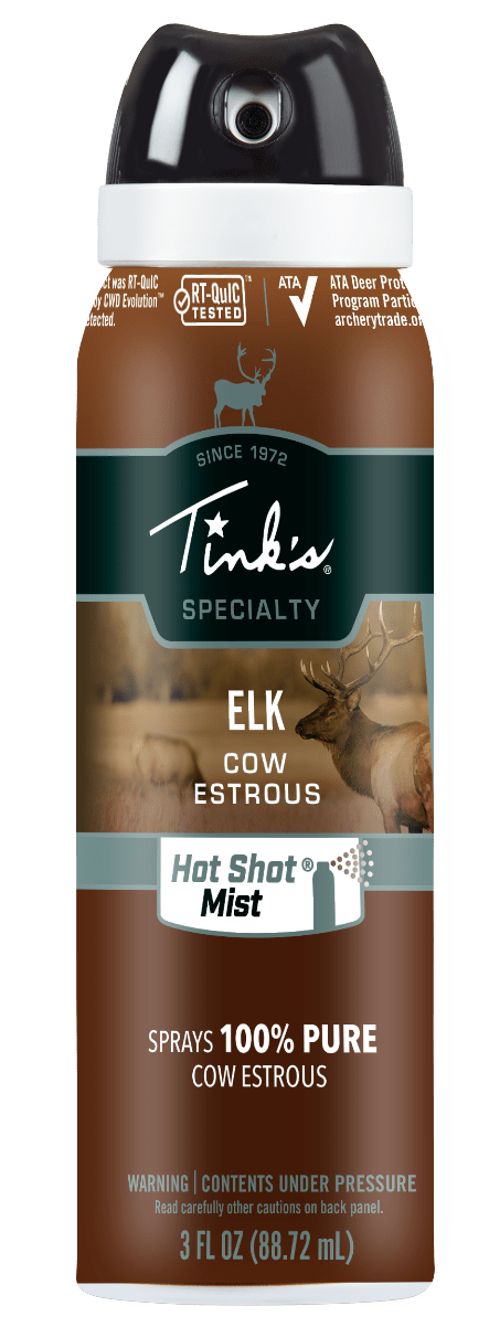 Tinks Tinks Hot Shot, Tinks W5330 Elk Cow Estrous Hot Shot Spray Mist Hunting