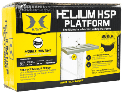 Hawk Treestands Hawk Helium Hammock Small Platform Tree Stands and Accessories