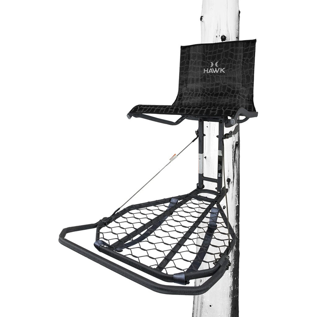 Hawk Treestands Hawk Kickback Lvl Hang On Stand Tree Stands and Accessories