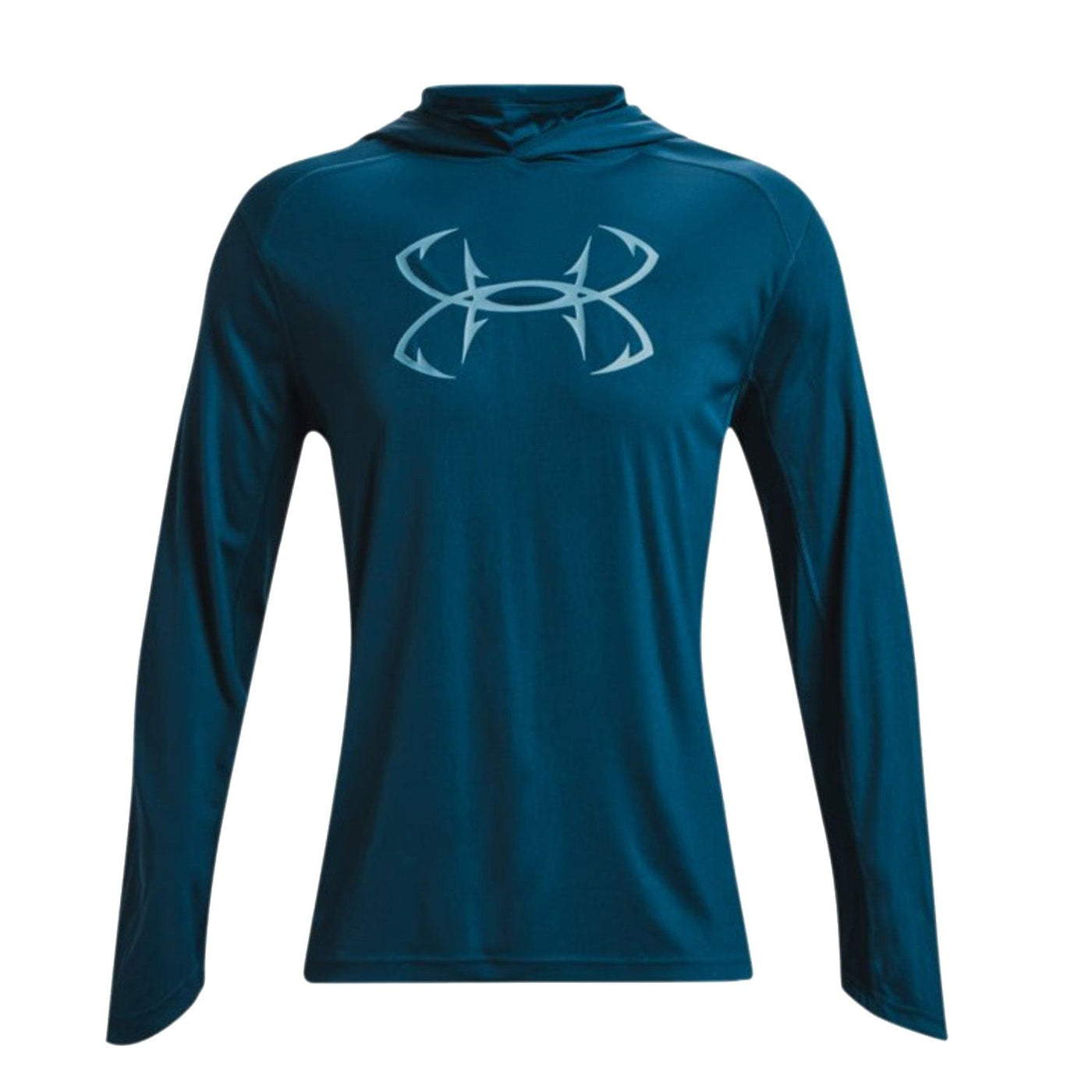 Under Armour Under Armour Mens Iso-Chill Hook Gaiter Hoodie Deep Sea / Small