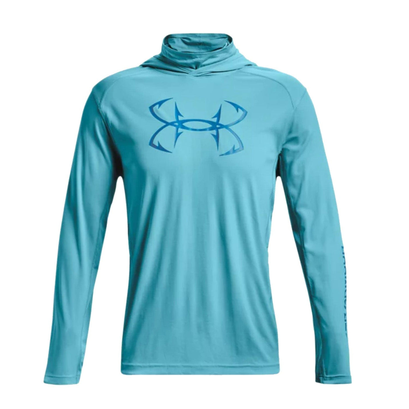 Under Armour Under Armour Mens Iso-Chill Hook Gaiter Hoodie Fresco Blue / Small