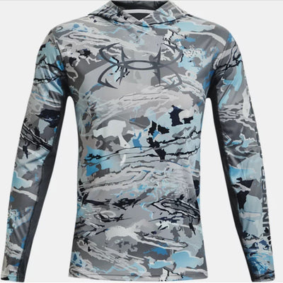 Under Armour Under Armour Mens Iso-Chill Shorebreak Camo Hoodie UA Hydro Camo / Small