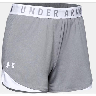 Under Armour Under Armour Womens Play Up Shorts 3.0 True Gray Heather / X-Small