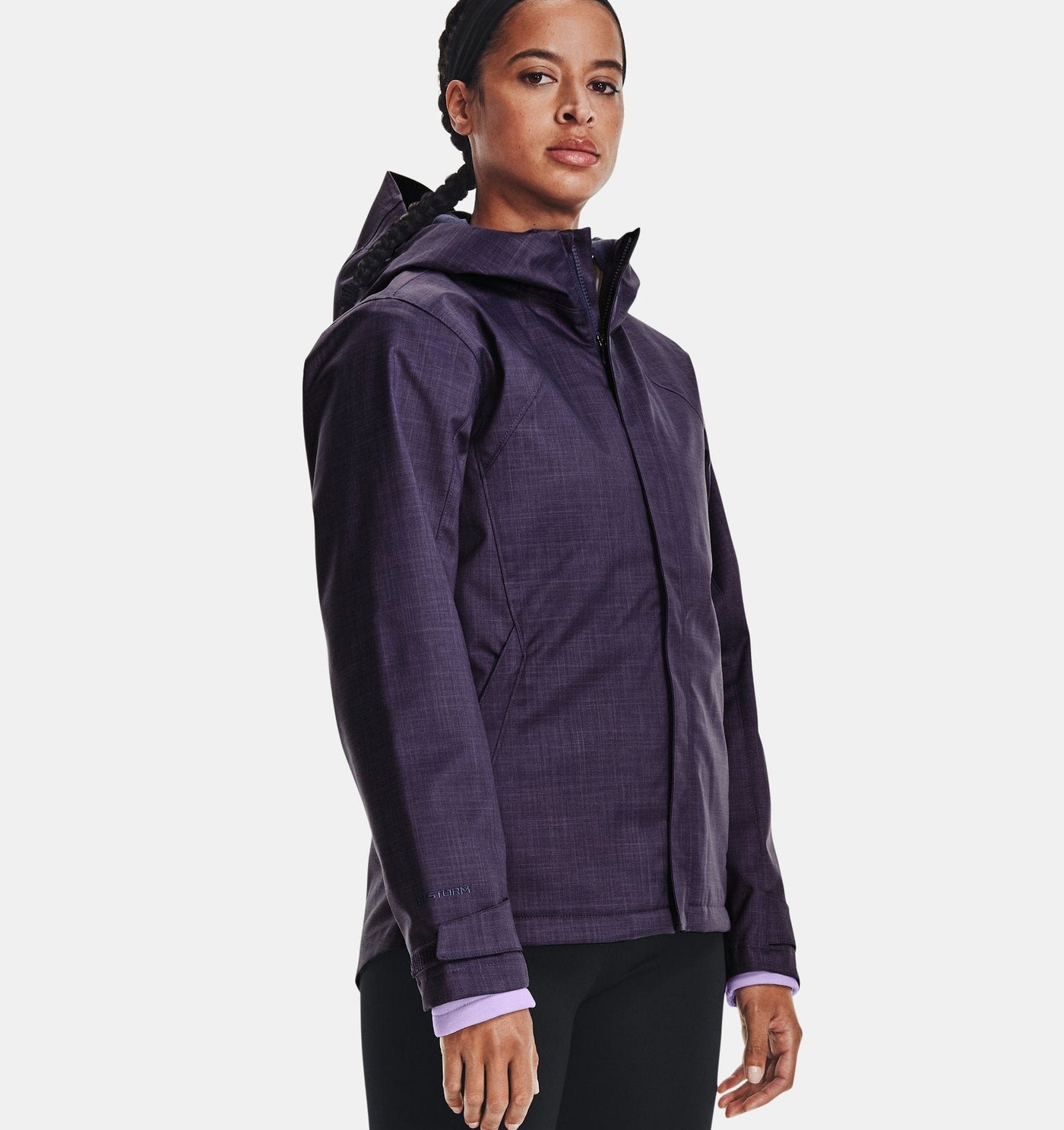 Under Armour Women's Under Armour Storm Sienna 3-in-1 Jacket Purple Small