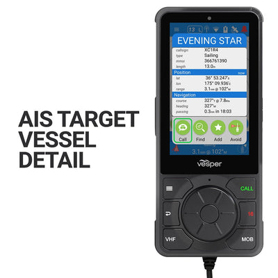 Vesper Vesper Cortex V1 Advanced Multi-Station VHF + AIS + Monitor Marine Navigation & Instruments