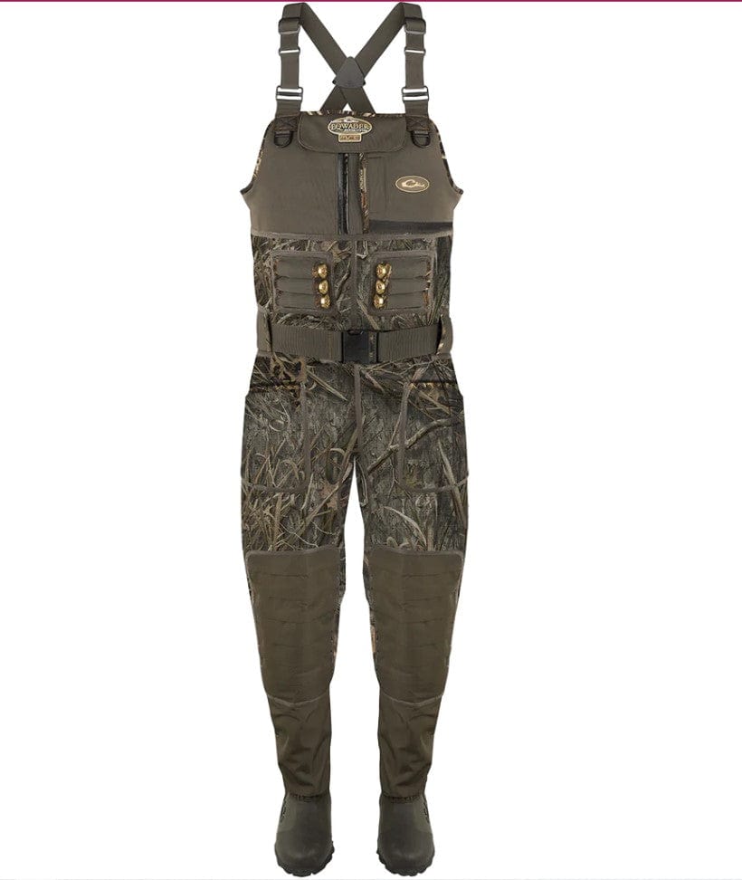 Drake Drake Buckshot Eqwader 1600 Neoprene Wader 3.0 MossyOak Blades Habitat / Regular / 8 Waders