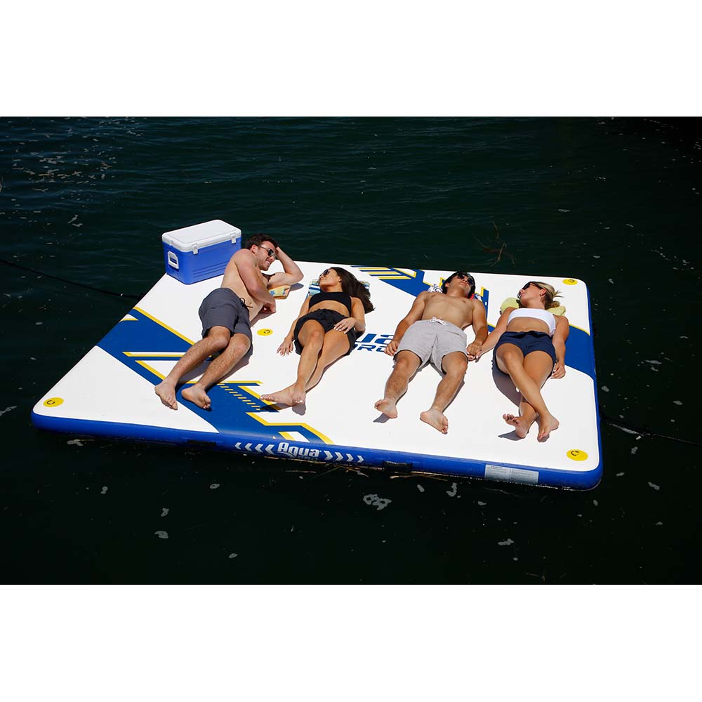 Aqua Leisure Aqua Leisure 10' x 8' Inflatable Deck - Drop Stitch Watersports