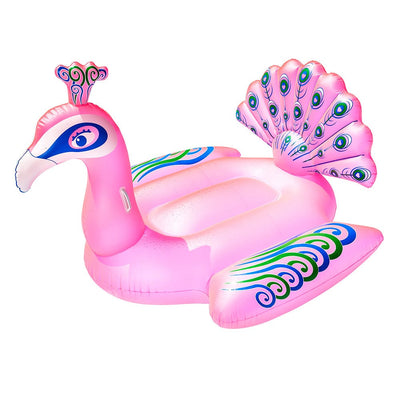 Aqua Leisure Aqua Leisure Aqua Flash Light Up Princess Peacock Ride-On Float - Pink Watersports