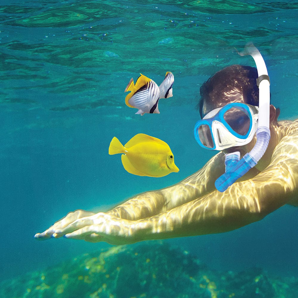 Aqua Leisure Aqua Leisure Gemini Pro Adult Combo Dive Set Mask & Snorkel *Assorted Colors Watersports