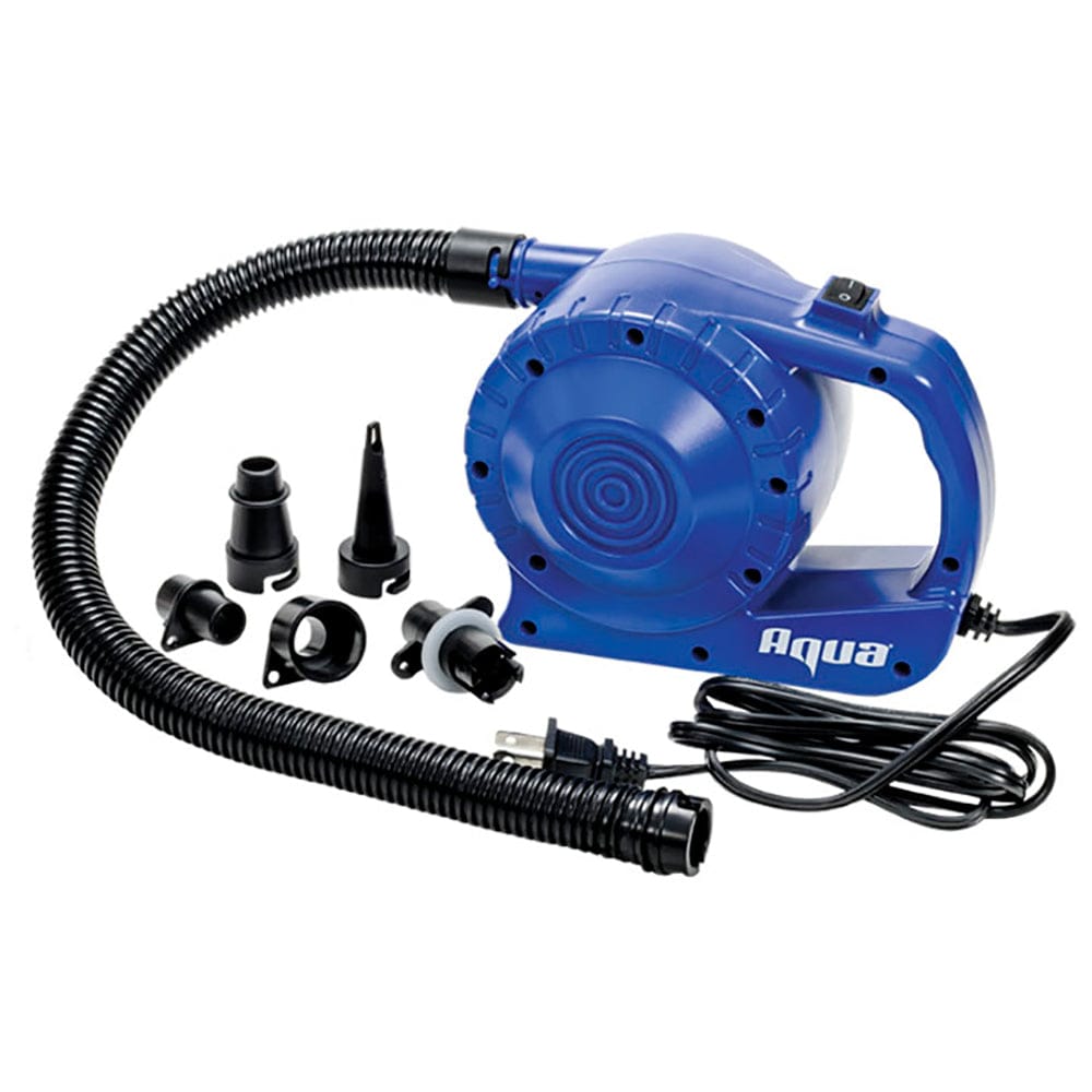 Aqua Leisure Aqua Leisure Heavy-Duty 110V Electric Air Pump w/5 Tips Watersports