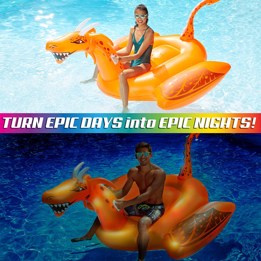 Aqua Leisure Aqua Leisure Oversized Light Up Scorch-the-Dragon - Jumbo Watersports