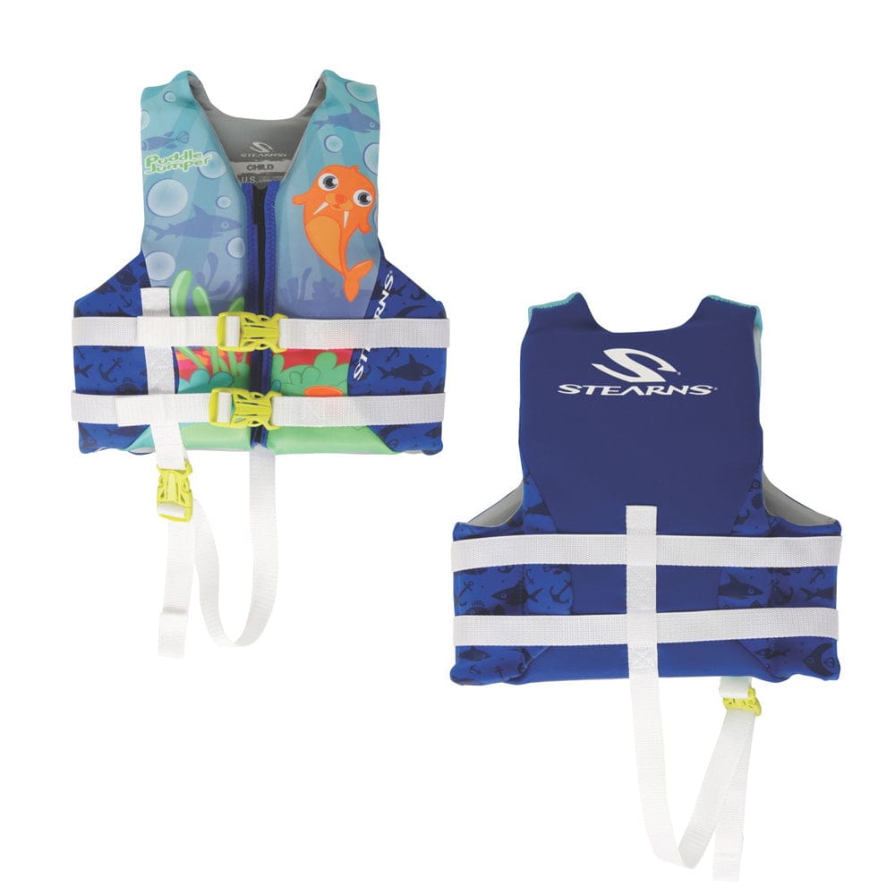 Puddle Jumper Puddle Jumper Child Hydroprene™ Life Vest - Blue Walrus - 30-50lbs Watersports