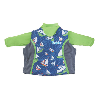 Puddle Jumper Puddle Jumper Kids 2-in-1 Life Jacket & Rash Guard - Sailboards - 33-55lbs Watersports