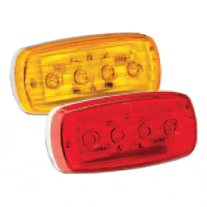 WESBAR Wesbar LED Clearance-Side Marker Light #58 - Amber MARINE PRODUCTS