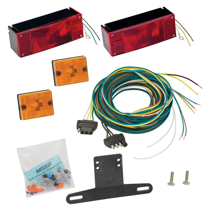 Wesbar Wesbar Waterproof Over 80" Low Profile Trailer Light Kit Trailering