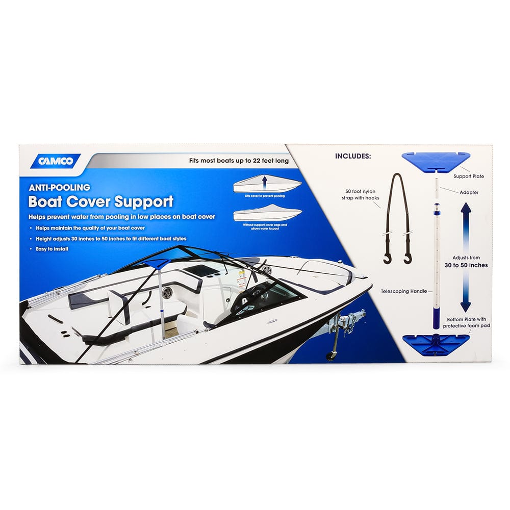 Camco Camco Adjustable Boat Cover Support Kit Winterizing