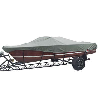 Carver by Covercraft Carver Performance Poly-Guard Styled-to-Fit Boat Cover f/19.5' Tournament Ski Boats - Grey Winterizing