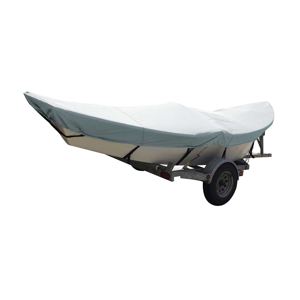 Carver by Covercraft Carver Poly-Flex II Styled-to-Fit Boat Cover f/16' Drift Boats - Grey Winterizing