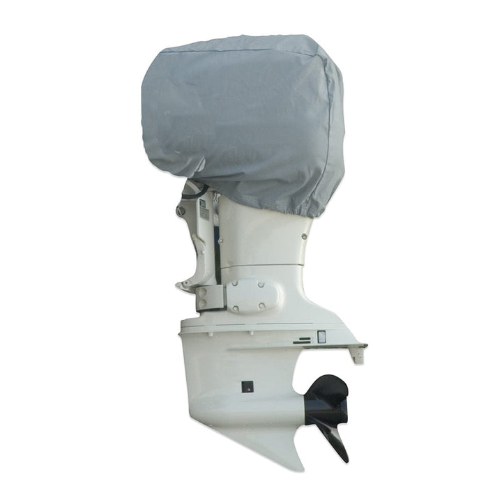 Carver by Covercraft Carver Sun-DURA® 250 HP Universal Motor Cover - 30"L x 40"H x 24"W - Grey Winterizing
