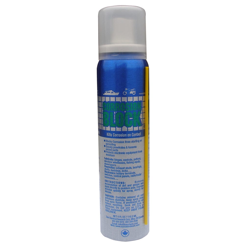 Corrosion Block Corrosion Block Liquid Pump Spray - 4oz - Non-Hazmat, Non-Flammable & Non-Toxic Winterizing