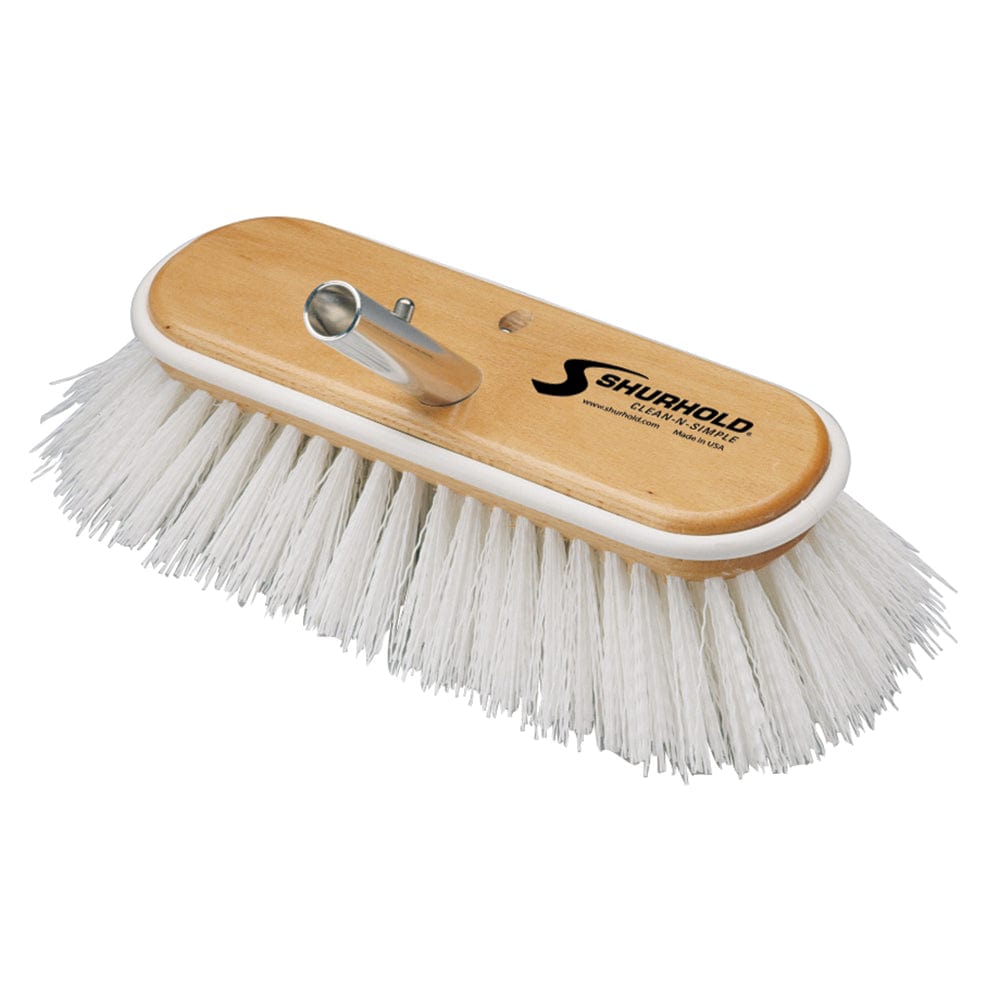 Shurhold Shurhold 10" Polypropylene Stiff Bristle Deck Brush Winterizing