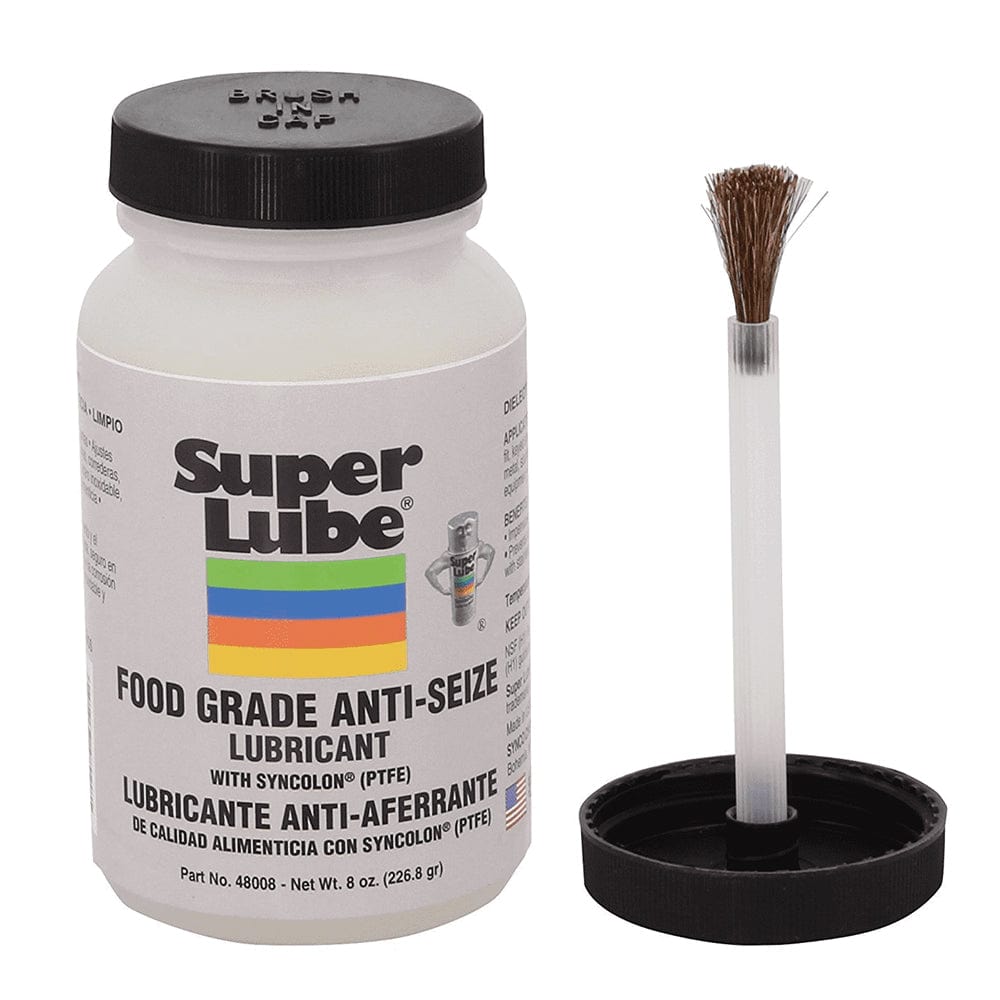 Super Lube Super Lube Food Grade Anti-Seize w/Syncolon® (PTFE) - 8oz Brush Bottle Winterizing