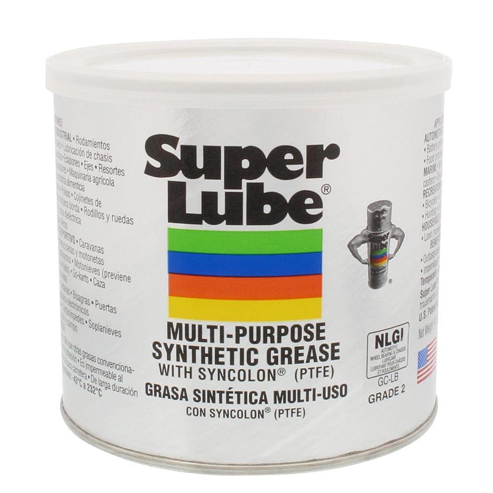 Super Lube Super Lube Multi-Purpose Synthetic Grease w/Syncolon® (PTFE) - 14.1oz Canister Winterizing
